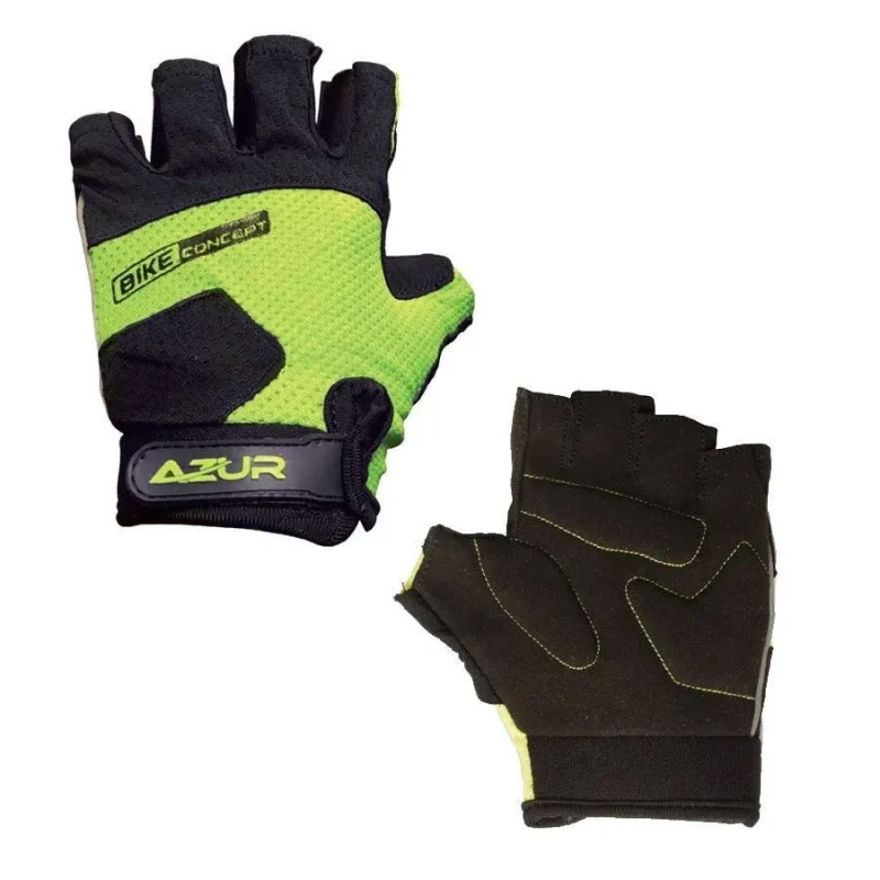 azur k6 kids yellow gloves performance fit