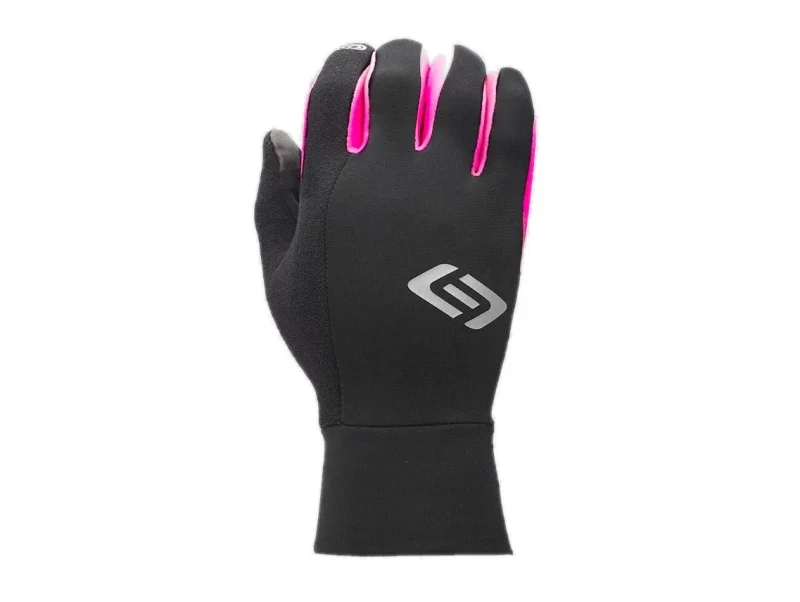 bellwether climate control gloves black pink