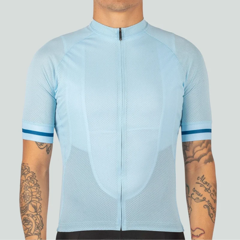 bellwether men s ice grey flight jersey