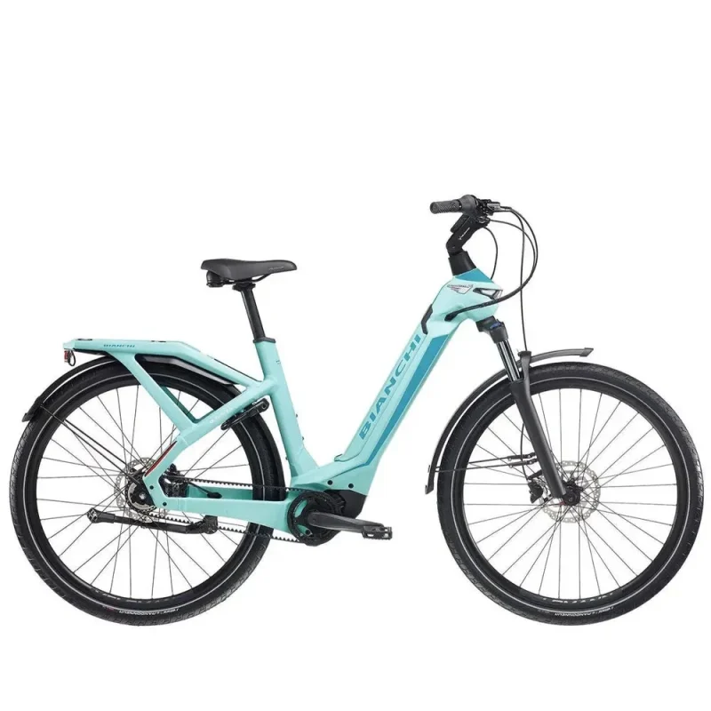 bianchi e omnia c electric bike nexus 5sp dark celeste