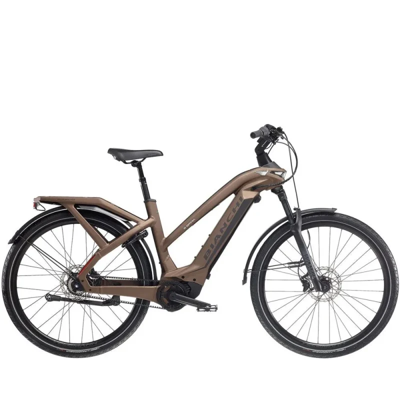 bianchi e omnia t type st electric bike nexus 5sp metal brown