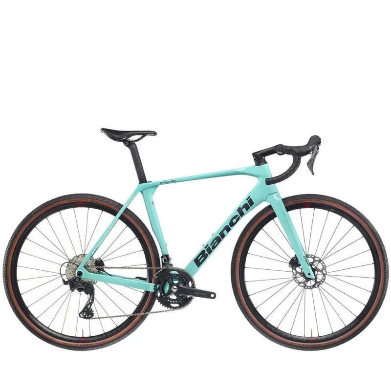 bianchi impulso comp grx 610 gravel bike glossy graphite