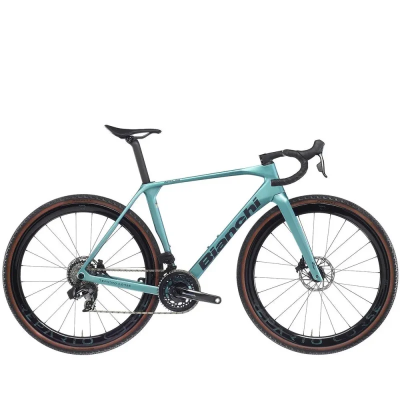 bianchi impulso rc gravel bike force axs celeste metallic