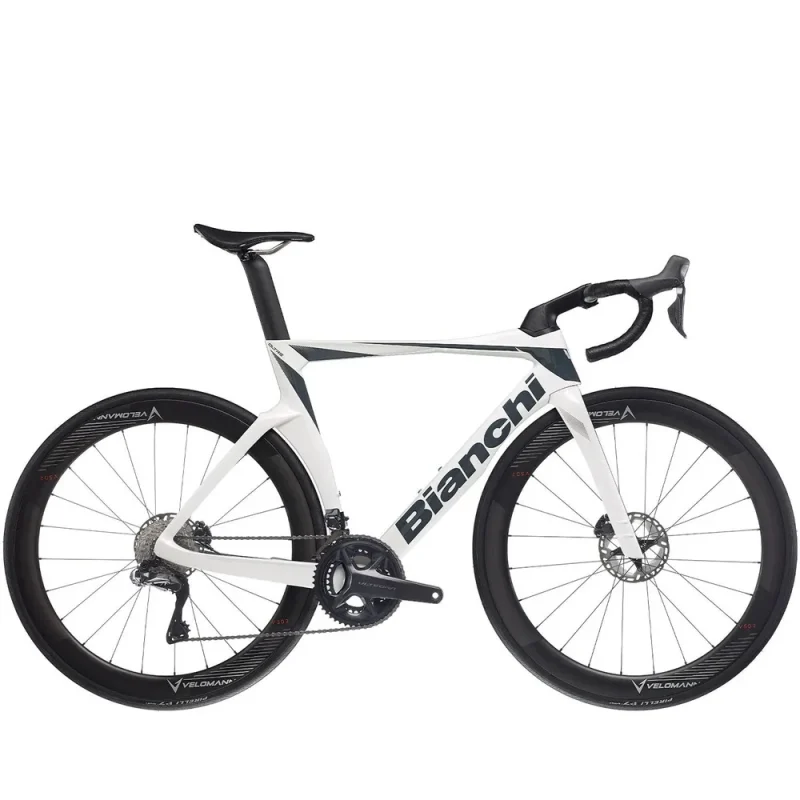 bianchi oltre comp road bike ultegra di2 white graphite