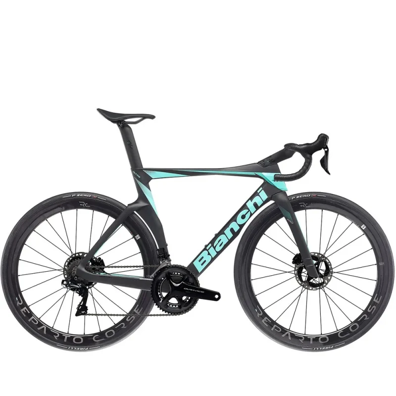 bianchi oltre pro dura ace di2 road bike graphite ck16