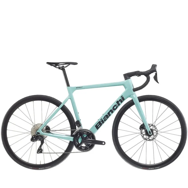 bianchi sprint disc 105 di2 road bike glossy black ready to ride