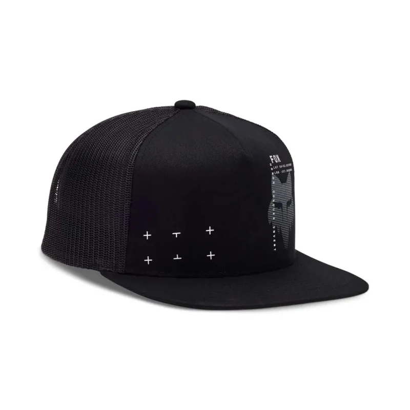 black fox dispute snapback hat high quality adjustable cap