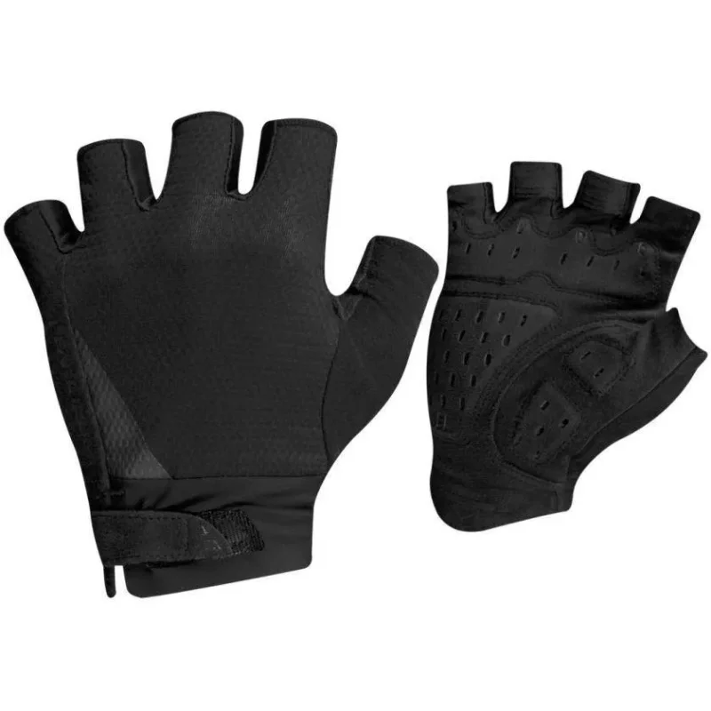 elite gel running gloves black