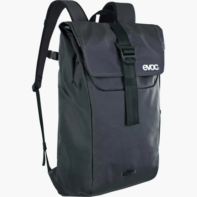 evoc duffle backpack 16l carbon grey black