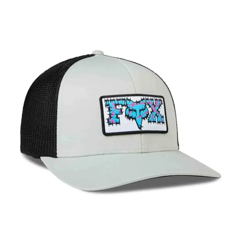 flexfit slate grey barbed wire fox hat