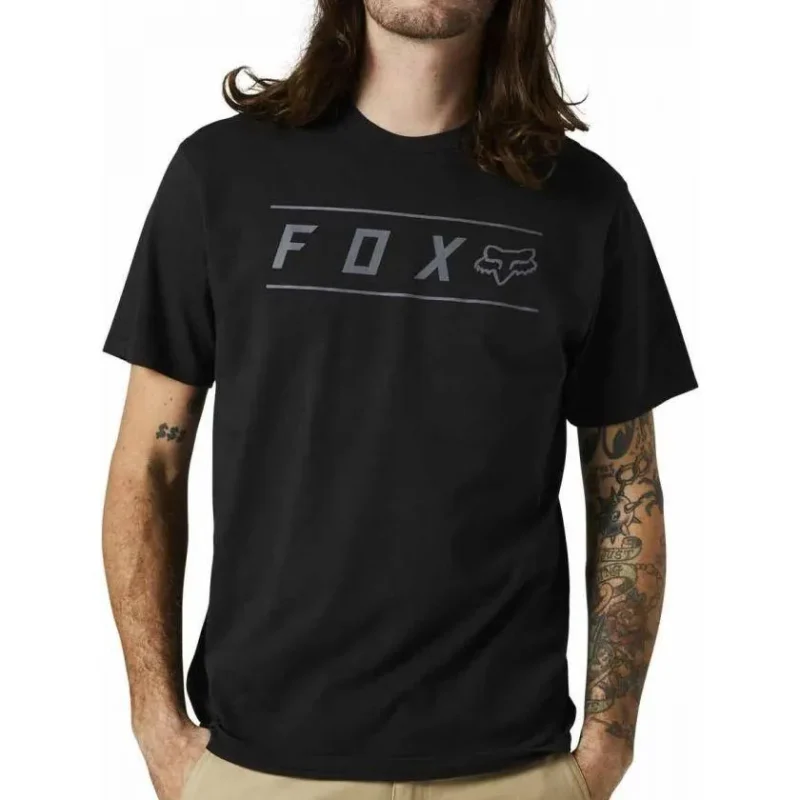 fox pinnacle ss premium black tee