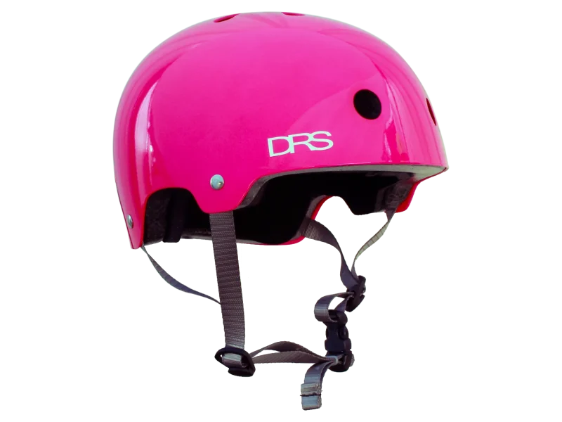 gloss pink drs helmet high visibility safety gear