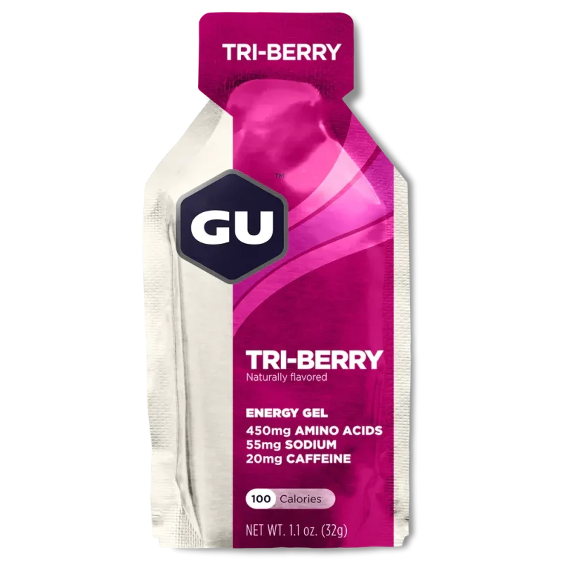 gu energy gel triberry flavor