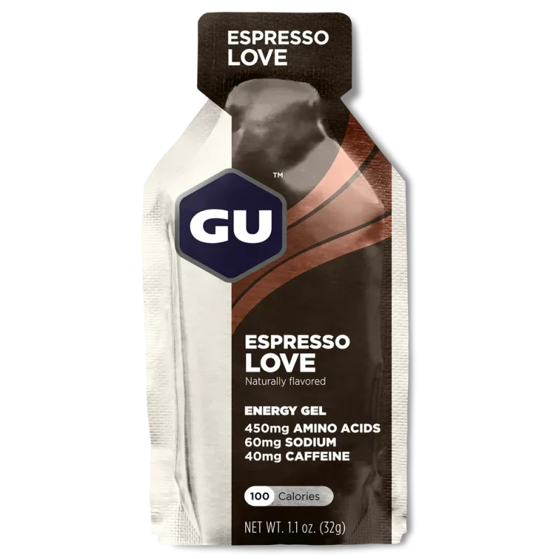 gu espresso love energy gel 32g