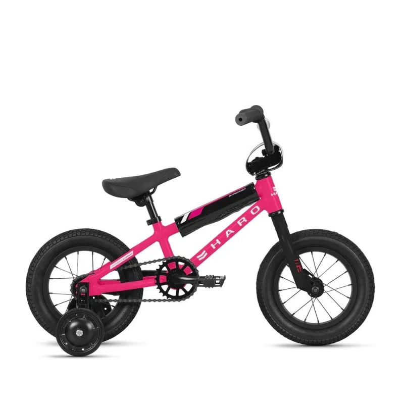 haro shredder 12 kids bmx bike matte magenta