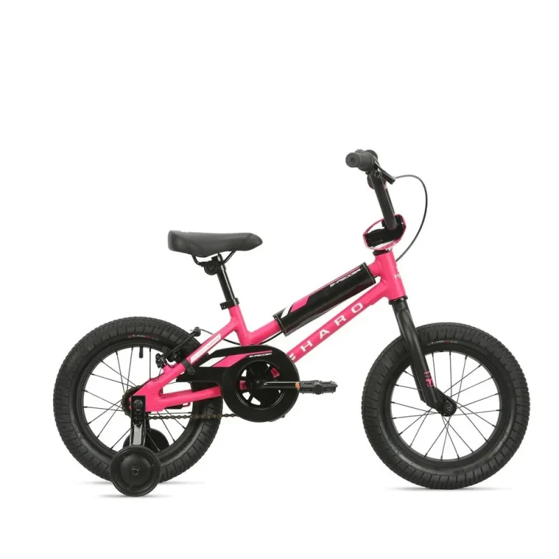 haro shredder 14 bmx bike matte magenta