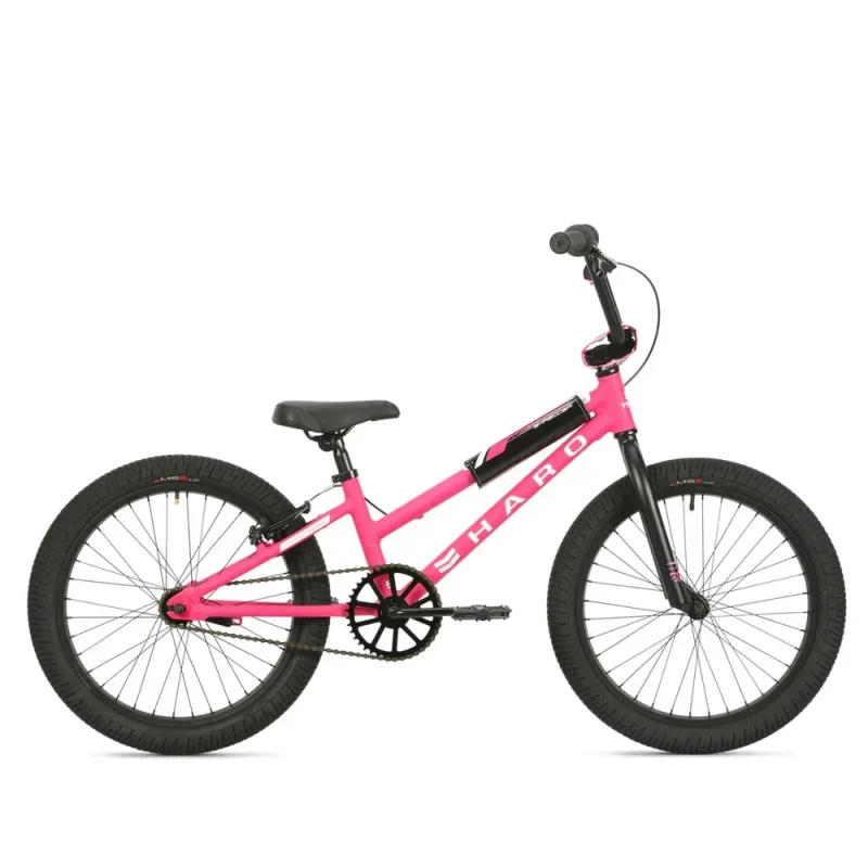 haro shredder bmx 20 kids bike matte magenta