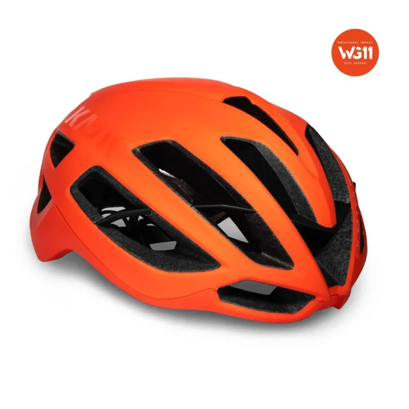 kask protone tangerine matt road helmet wg11