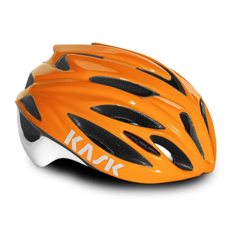 kask rapido road helmet orange