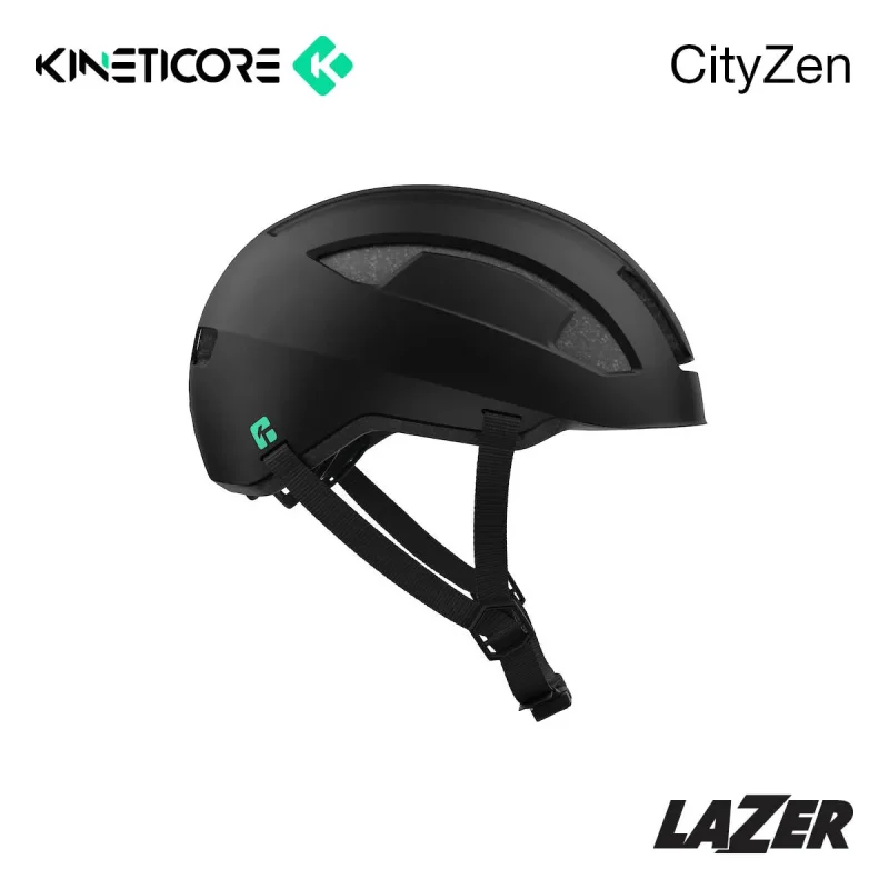 lazer cityzen kc matte black urban helmet