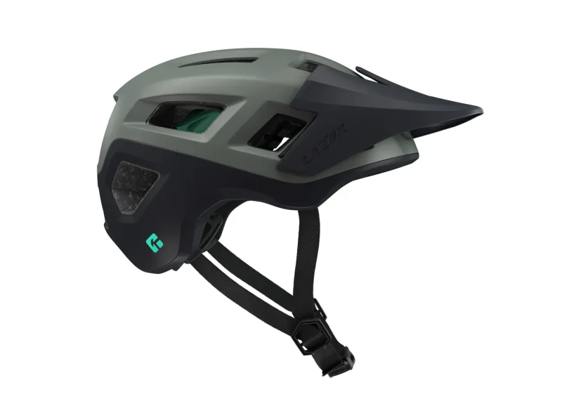 lazer coyote mtb helmet matte dark green