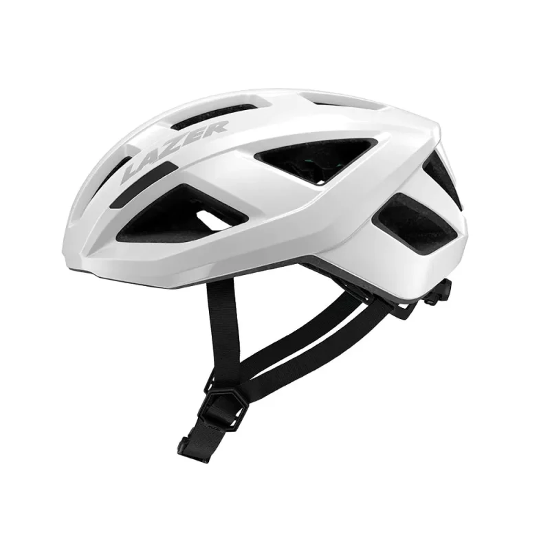 lazer tonic kc white road bike helmet