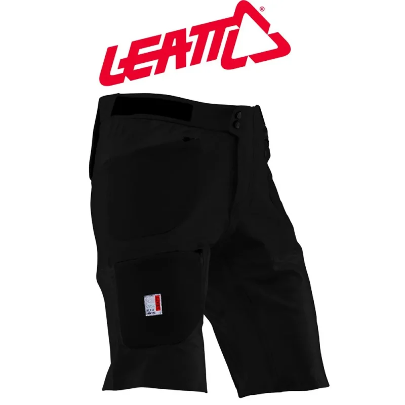 leatt mtb all mountain 3 0 shorts black