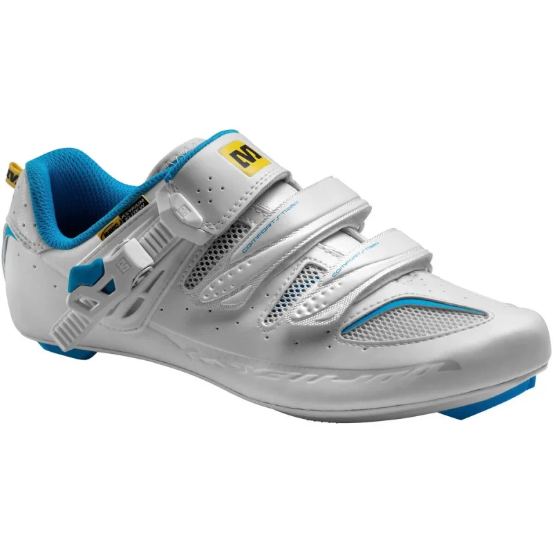 mavic ksyrium elite women s road shoes white blue