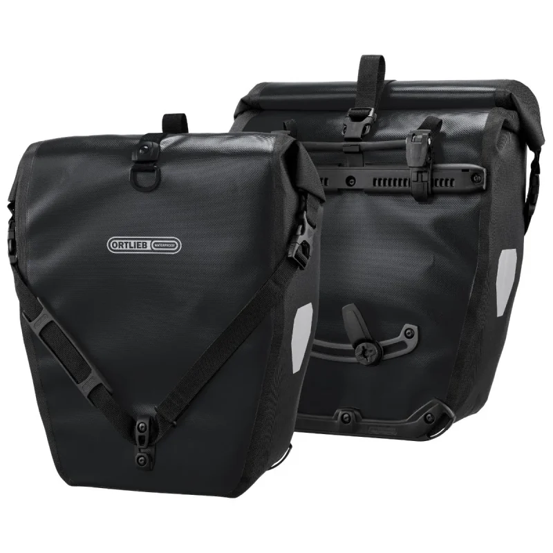 ortlieb back roller ql2 1 black rear bike panniers