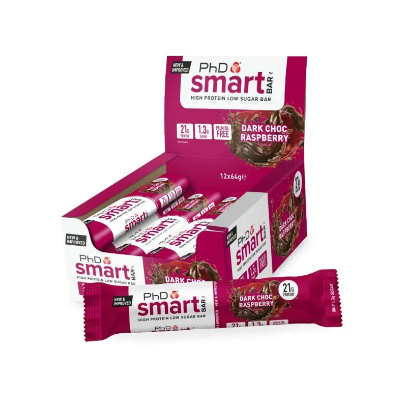 phd smart protein bar cookies cream