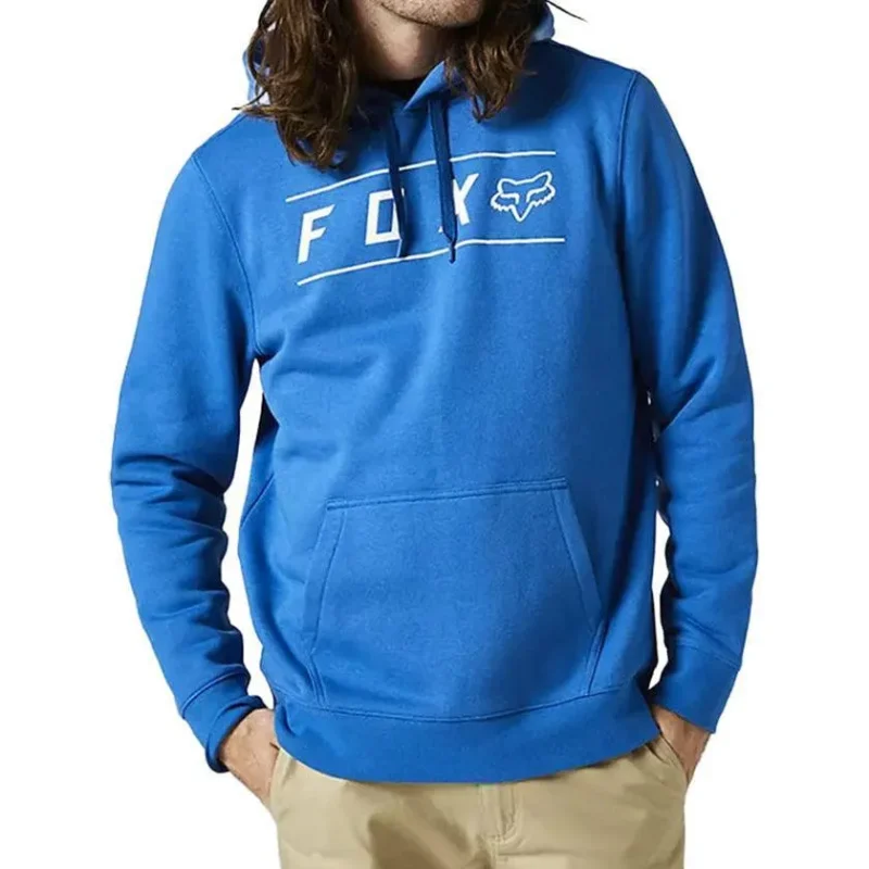 pinnacle fleece hoodie royal blue