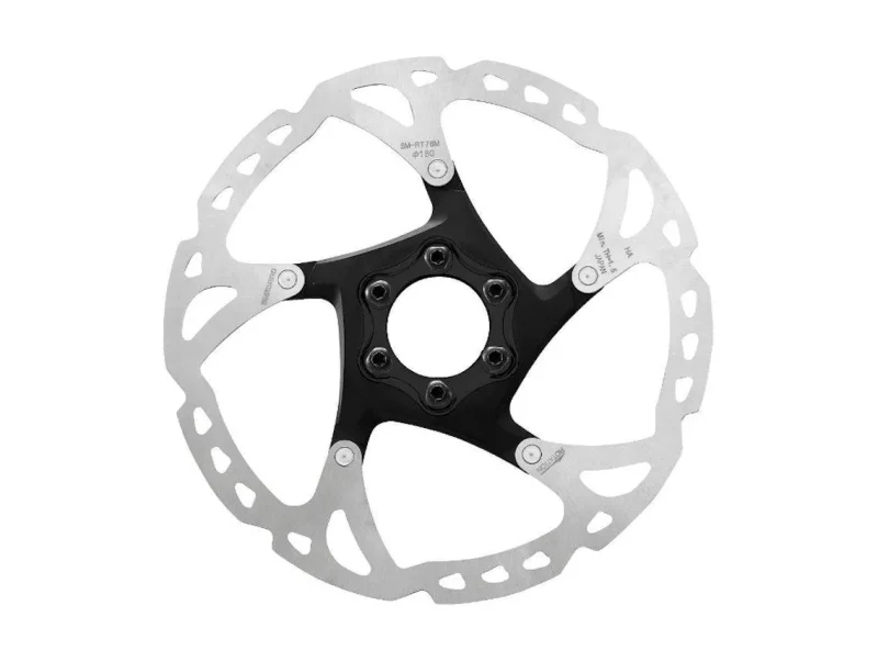 shimano sm rt76 160mm deore xt 6 bolt disc rotor