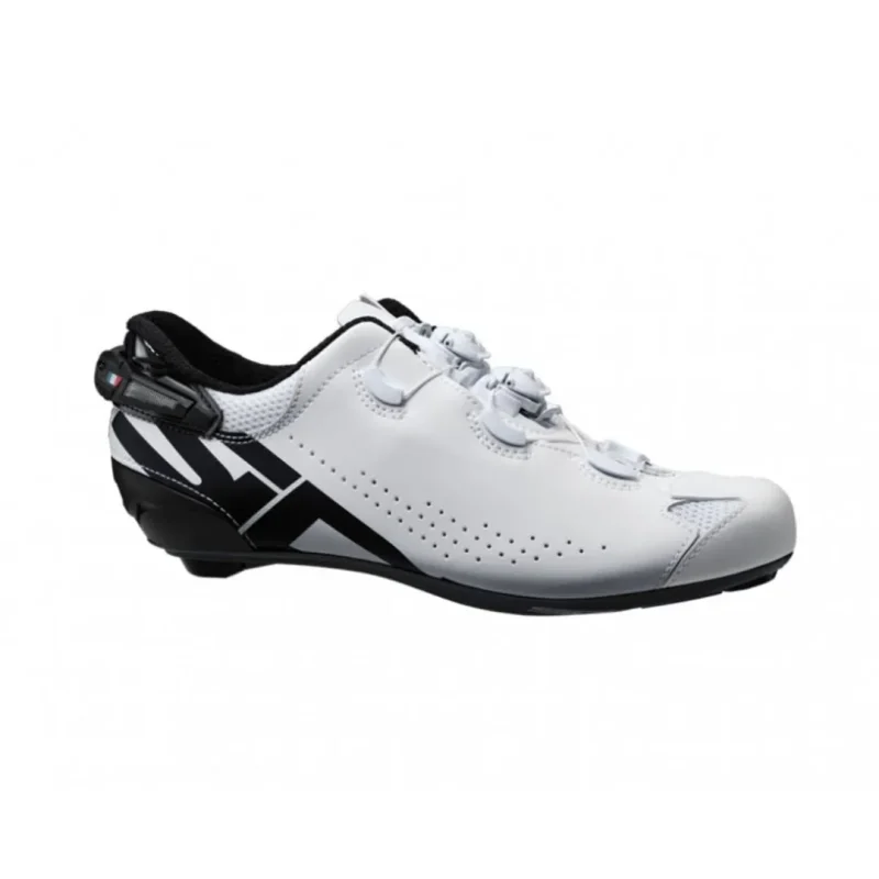 sidi shot 2s road cycling shoes white black