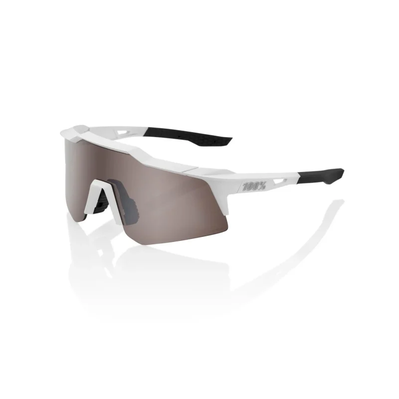 speedcraft xs sunglasses matte white hiper silver