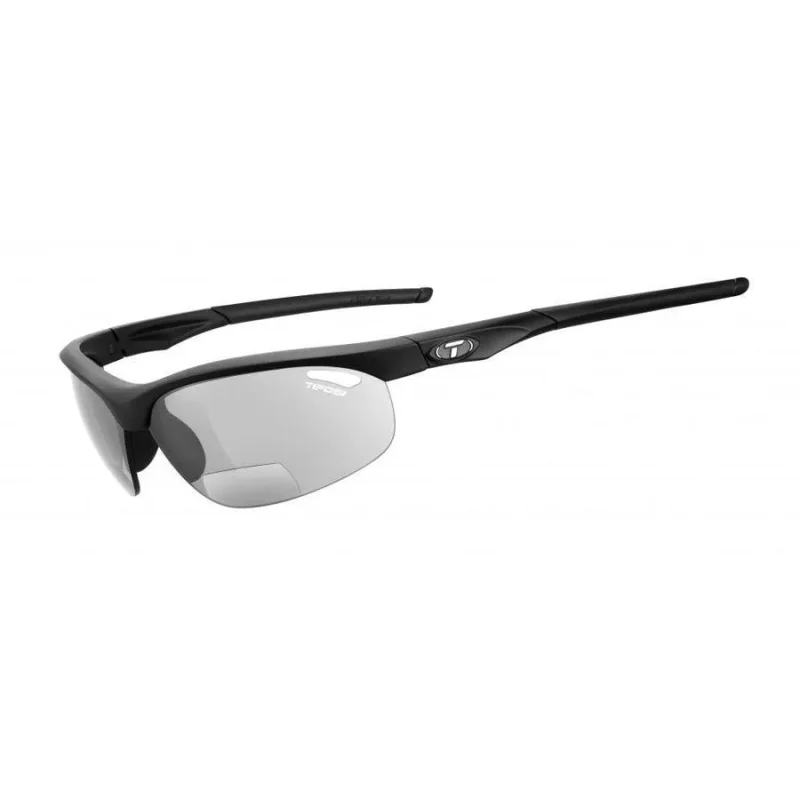 tifosi veloce cycling sunglasses with reader lens high visibility clear vision