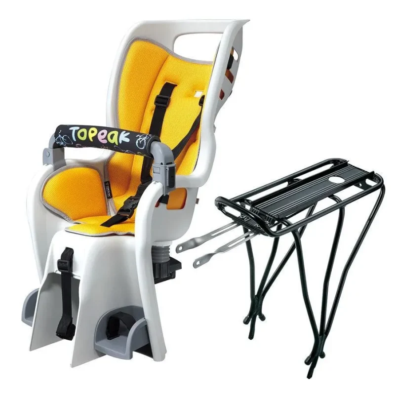 topeak baby seat ii secure standard brake