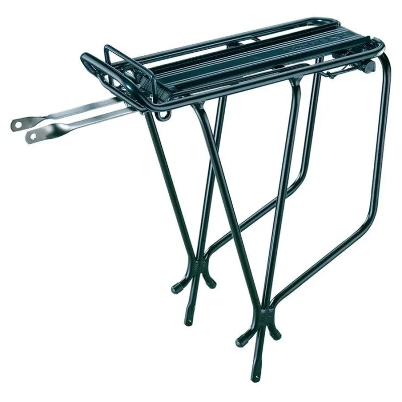 topeak super tourist tubular rear rack with spring durable bike rack for cargo