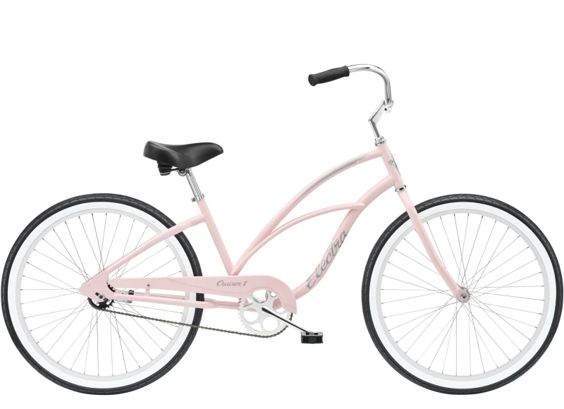 trek cruiser 1 step thru soft pink