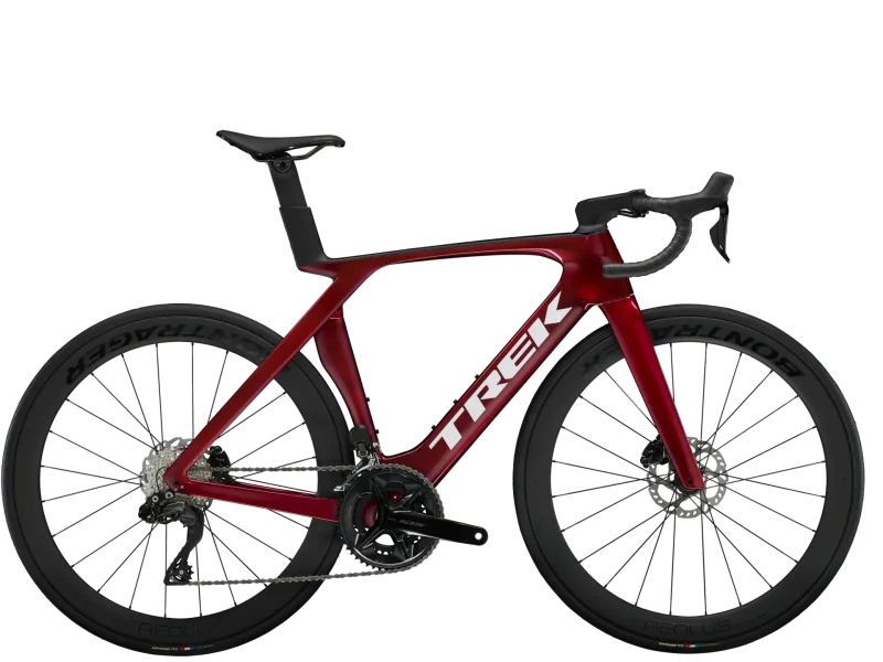 trek madone sl 6 105 di2 crimson high performance road bike