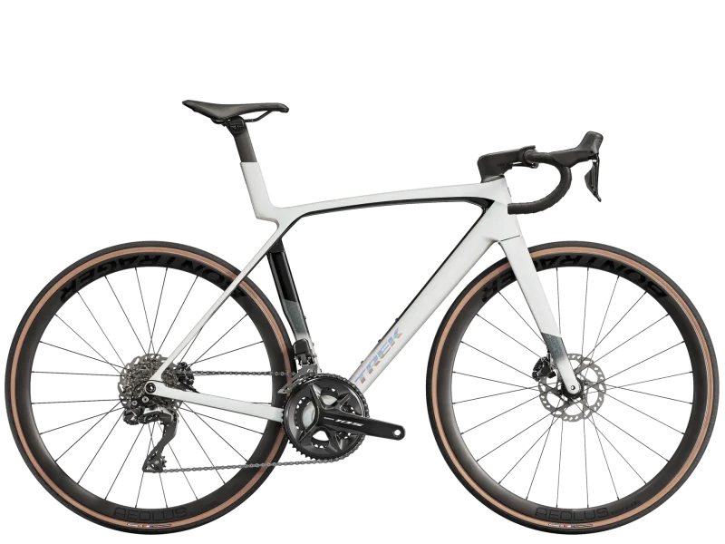 trek madone sl 6 gen 8 white prismatic bike