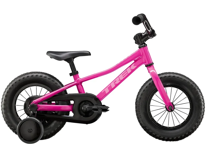 trek precaliber 12 bike flamingo pink