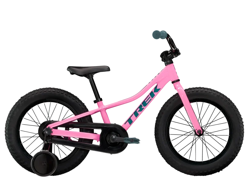 trek precaliber 16 bike in pink frosting