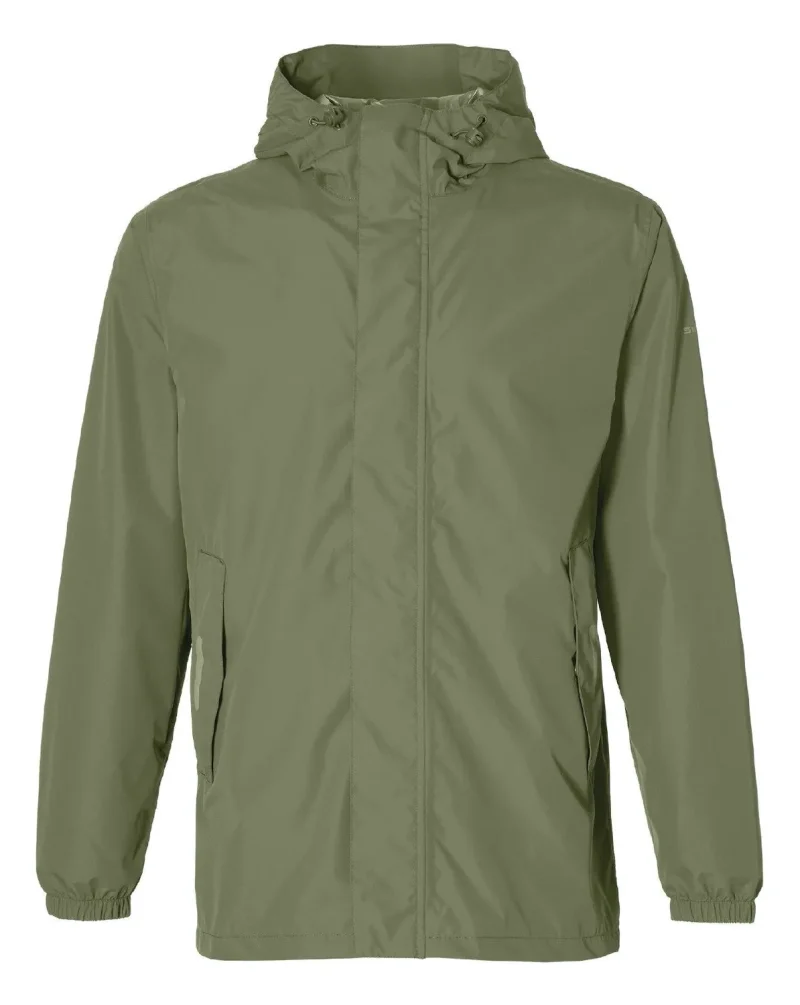 unisex olive bicycle rain jacket basil hoga