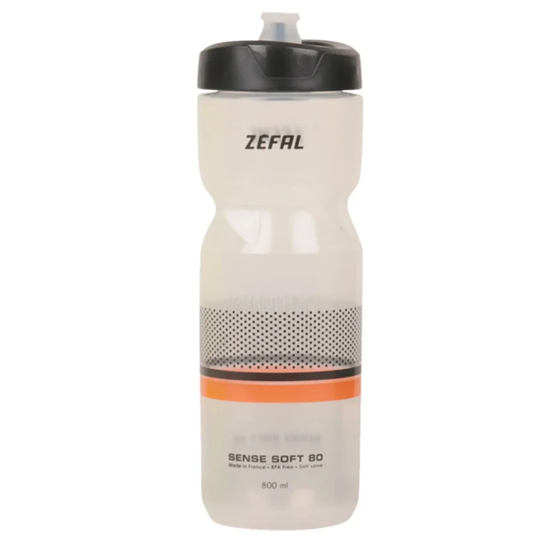 zefal sense pro 80 800ml water bottle translucent